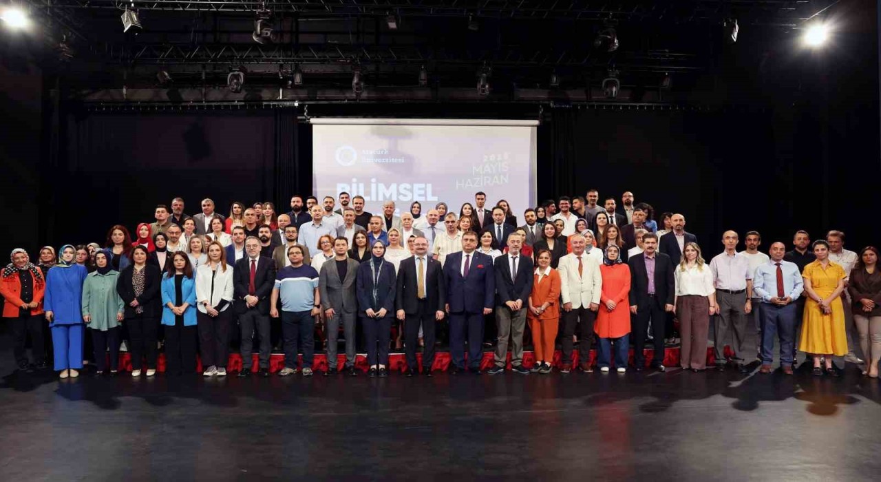 Atatürk Üniversitesinde bilimsel teşvik töreni düzenlendi