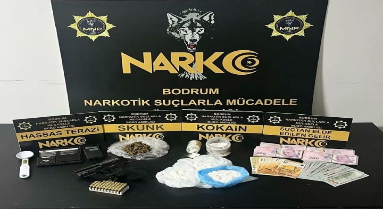 Avrupadan Bodruma uyuşturucu sevkiyatına darbe: 9 gözaltı