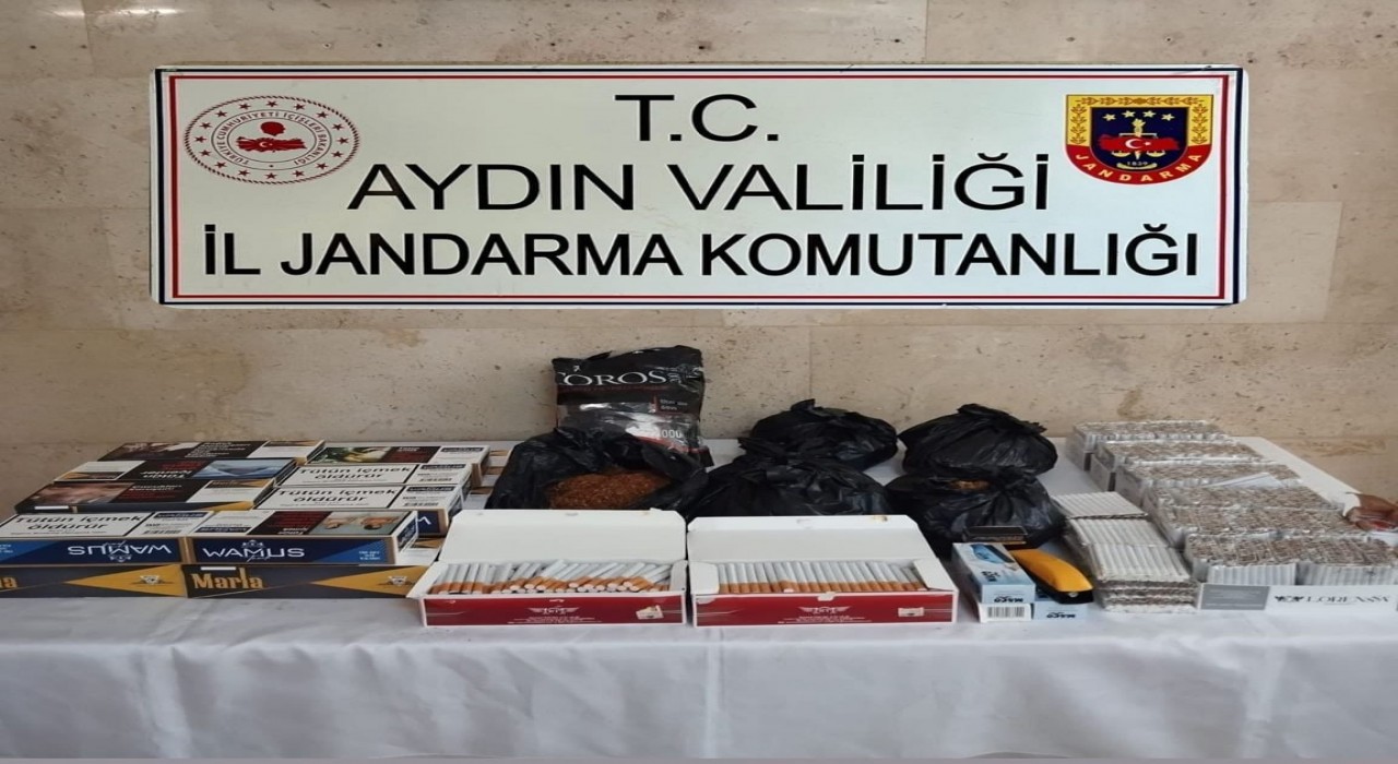 Aydında 3 bin 500 bandrolsüz sigara ele geçirildi