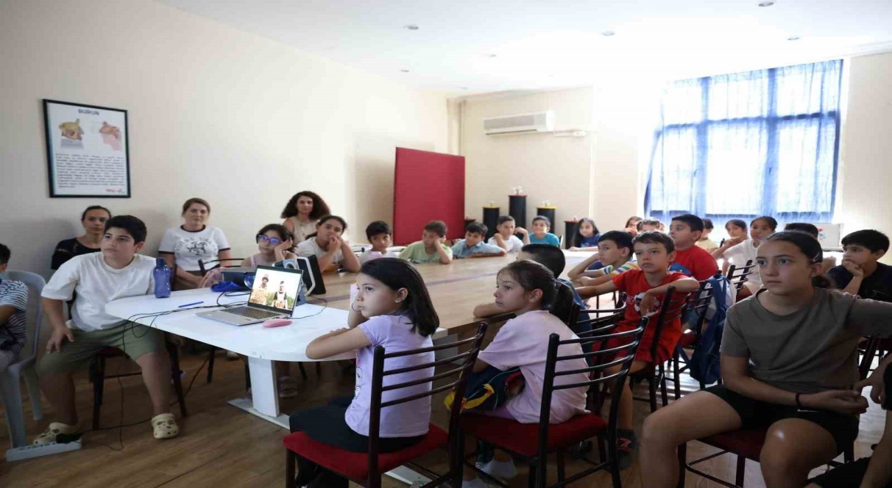 Aydında yaz tatili bilimle geçiyor