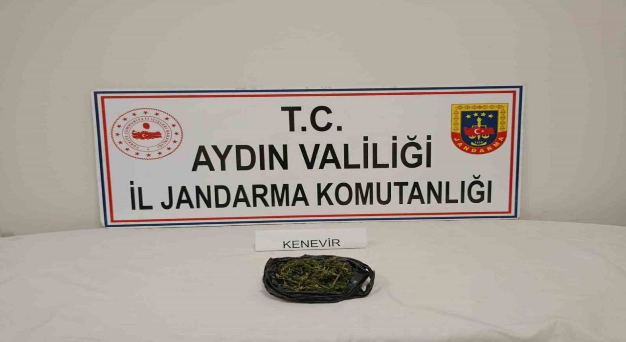 Aydında yol kenarına atılan poşetten uyuşturucu çıktı