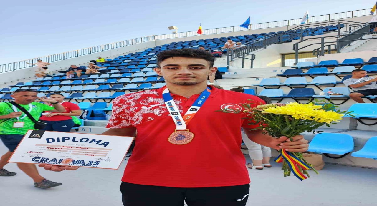 Aydınlı milli sporcu Balkan Şampiyonu oldu