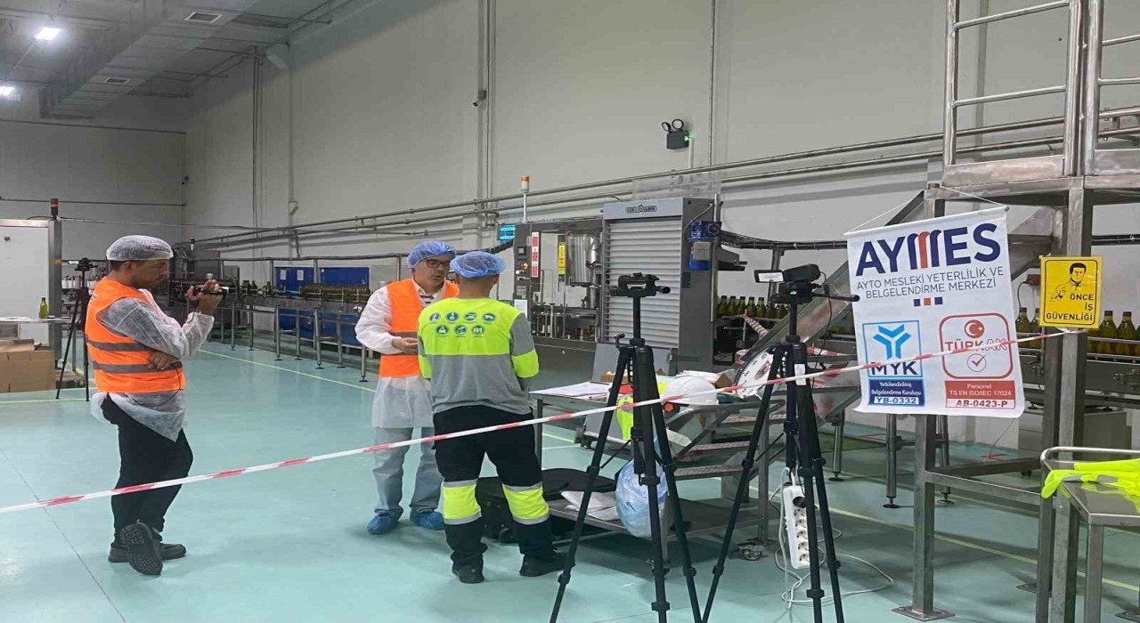 AYTOda Mesleki Yeterlilik Sınavı gerçekleştirildi