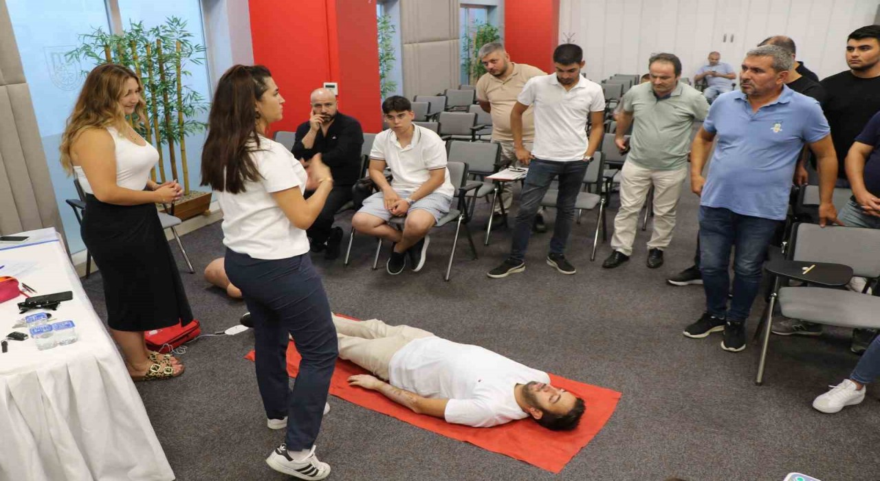 AYTOda Temel İlk Yardım Eğitimi düzenlendi