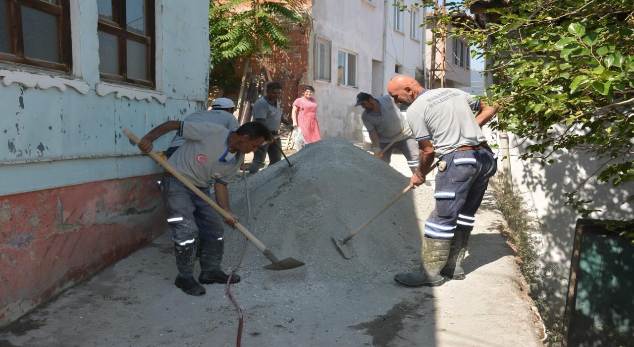 Babadağın yolları daha güvenli hale getiriliyor