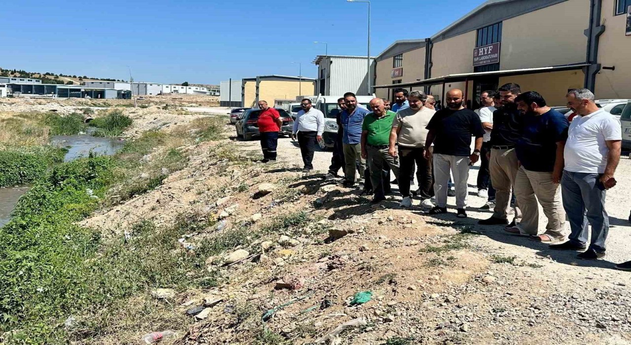 Babuktu Sanayi Sitesinde altyapı sorunları masaya yatırıldı