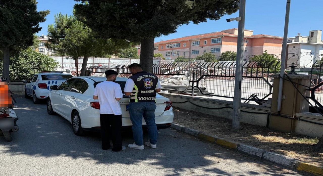 Bahçelievlerde motosikleti ile akrobatik hareketler yapan sürücüye ceza