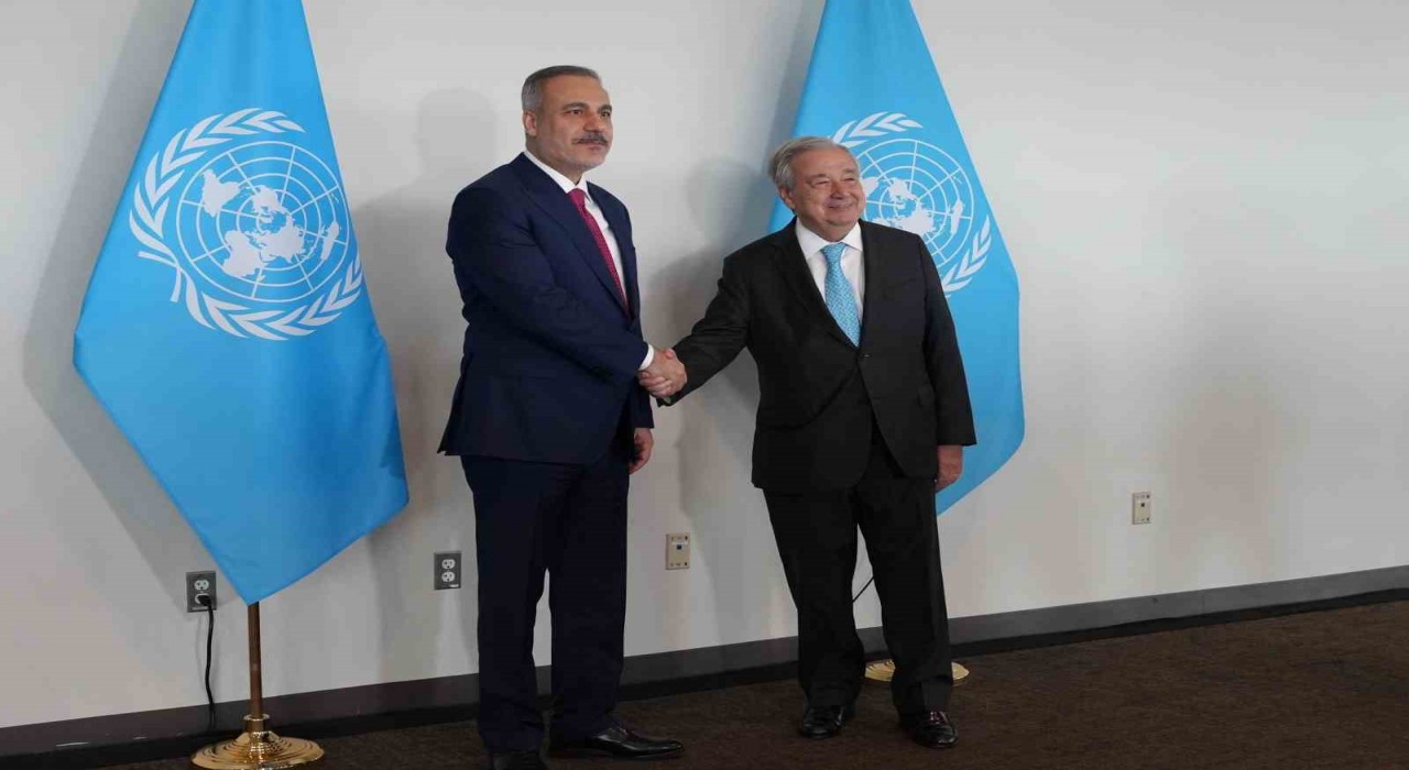 Bakan Fidan, BM Genel Merkezinde resmi akşam yemeğine katıldı