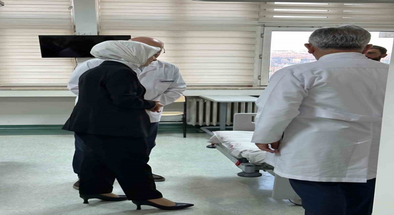 Bakan Göktaştan metan gazından zehirlenen askerlere ziyaret