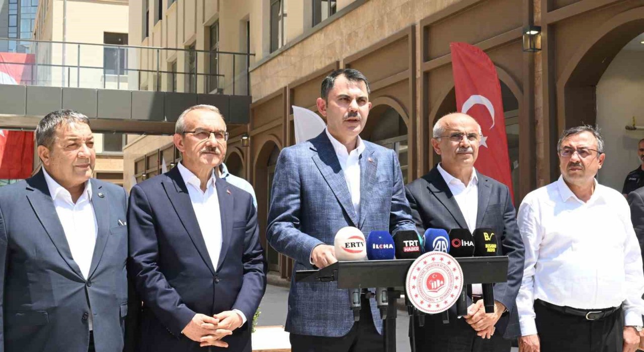 Bakan Kurum: 300 bininci konutumuzun anahtarını Malatyada teslim edeceğiz