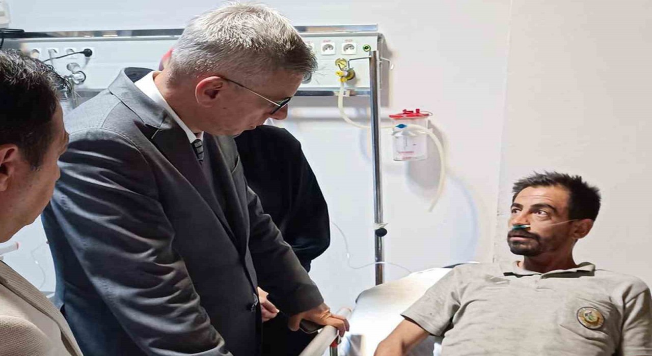 Bakan Memişoğlundan Eskişehirdeki yangından yaralananlara ziyaret