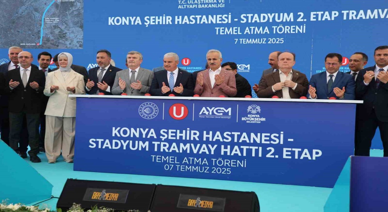 Bakan Uraloğlu: Konyanın kent içi raylı sistem ağını; 27.7 kilometreden 134 kmye yükseltmiş olacağız