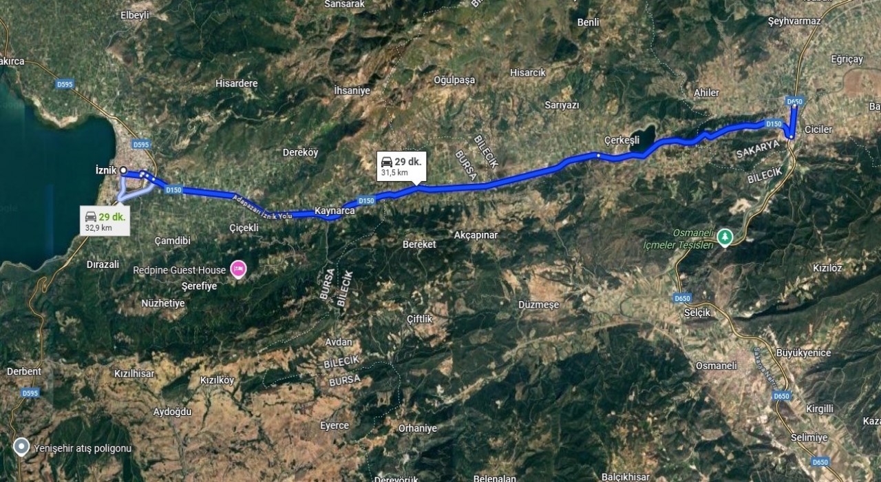 Bakan Uraloğlunun İznikte verdiği söz hayata geçiyor