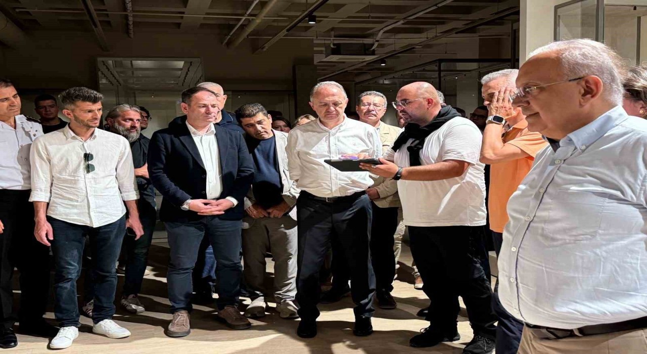 Bakan Yardımcısı Gökhan Yazgı, Ermenekte incelemelerde bulundu