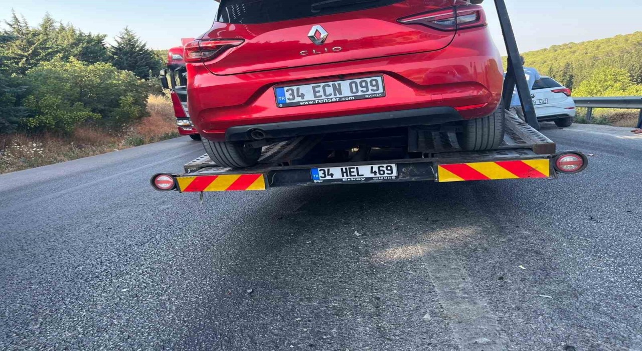 Balıkesir-Bursa Karayolunda zincirleme kaza: 6 araç birbirine girdi