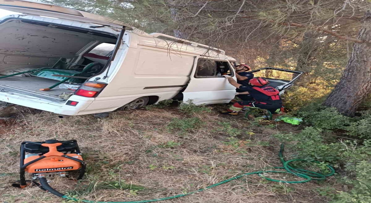 Balıkesirde trafik kazası: 6 yaralı