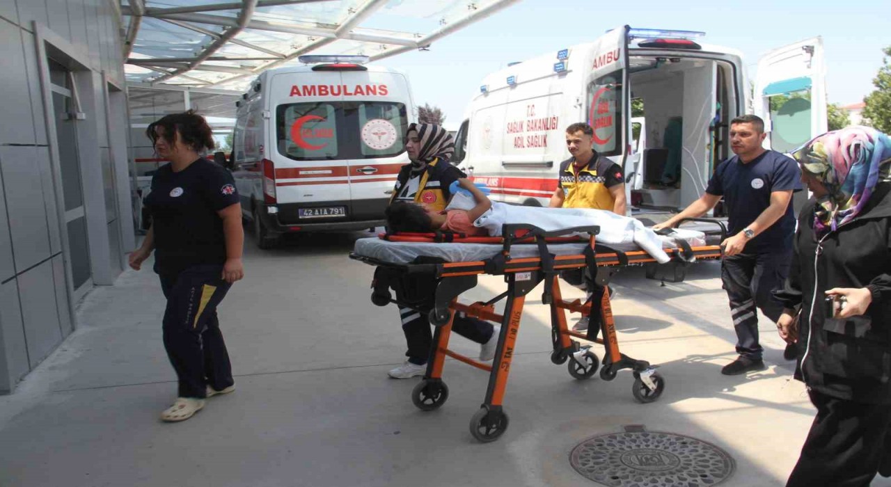 Balkondan düşen çocuk hastanelik oldu