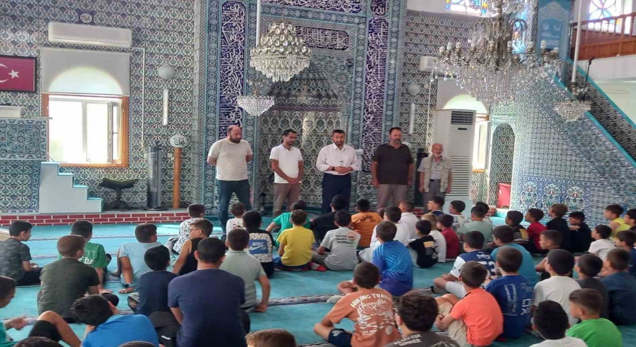 Bandırmadaki camilerde yaz kurslarına yoğun ilgi