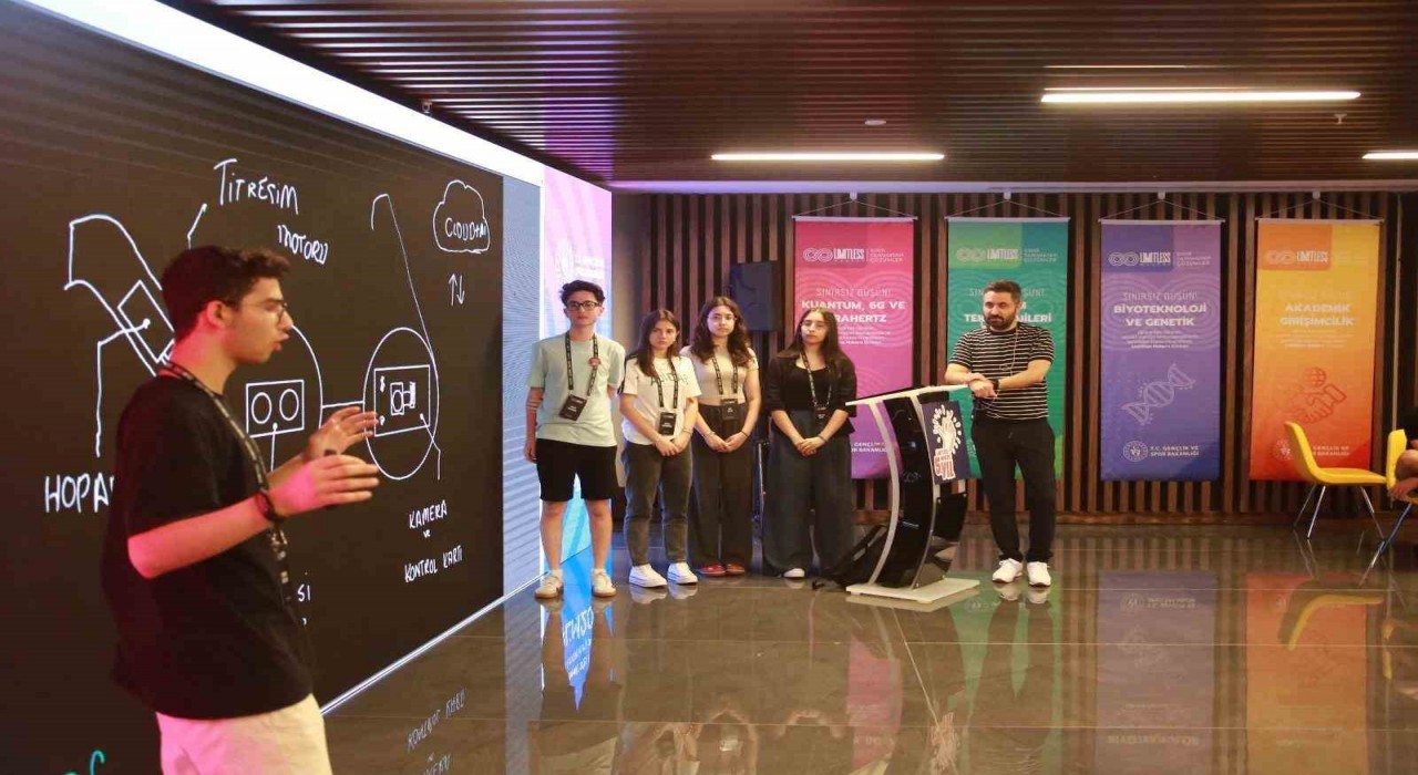Başarılı gençler teknoloji ve akademik girişimcilik kampında buluştu