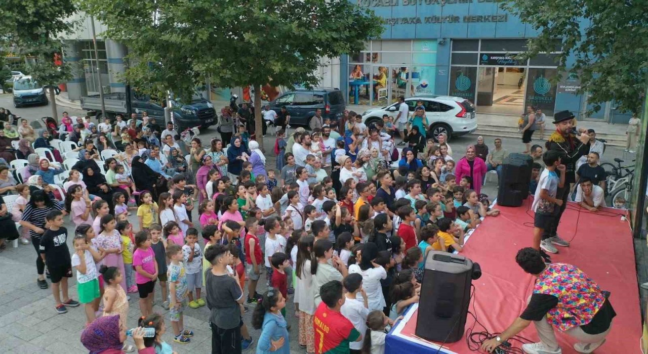 Başiskelede çocuklara özel etkinlik