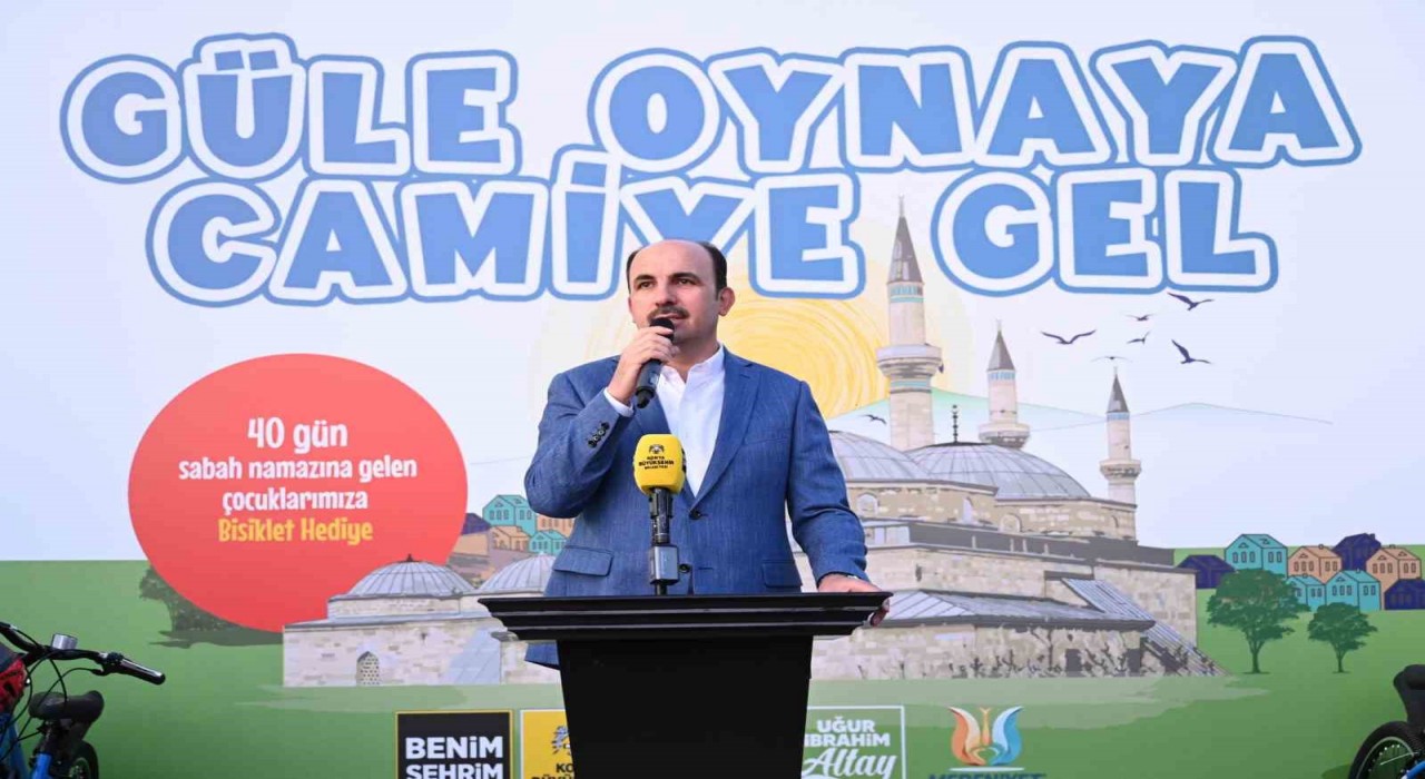 Başkan Altay: Amacımız çocukların camiyle, namazla tanışmasını sağlamak