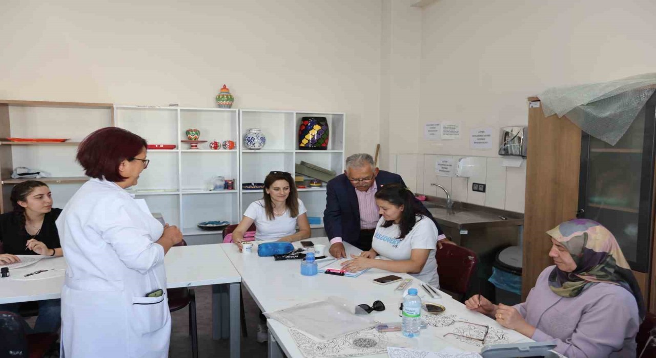 Başkan Büyükkılıçtan büyükşehirin hizmet birimlerine ziyaret