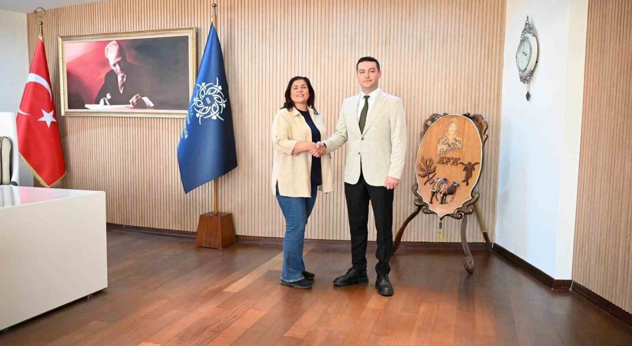 Başkan Çerçioğlu, CHP Aydın İl Gençlik Kolları Başkanı Kılıç ile görüştü