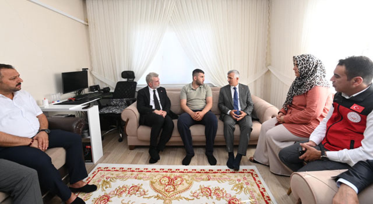 Başkan Görgel’den Gaziye Anlamlı Ziyaret: “Mehmetçiklerimizin Her Zaman Yanındayız”