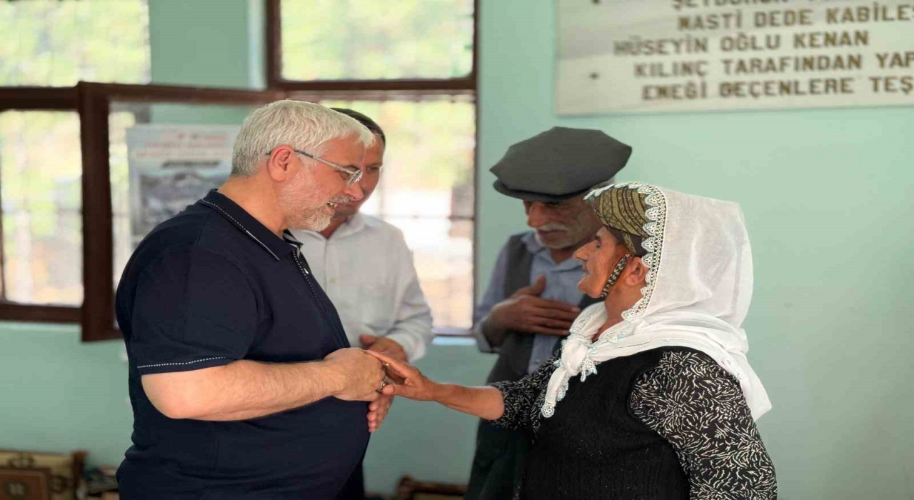 Başkan Kablandan Şeybor ziyaretinde aşure mesajı