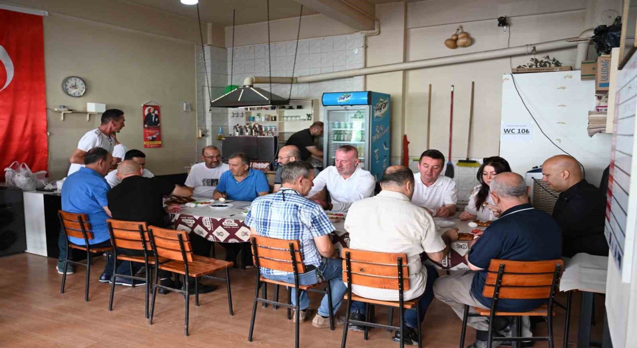 Başkan Karabatıdan esnaf buluşmalarında ilk adım