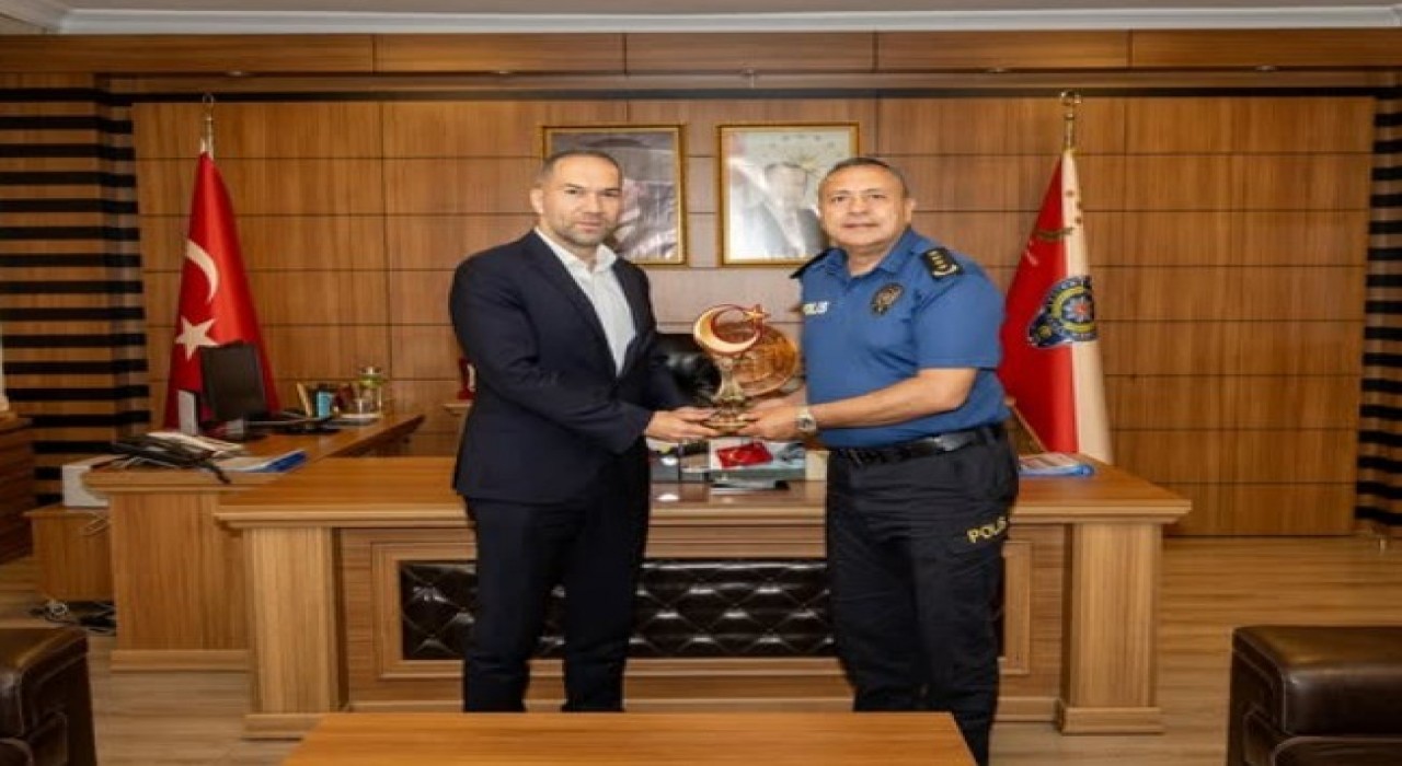 Başkan Özdemirden Emniyet Müdürü Yılmaza ziyaret