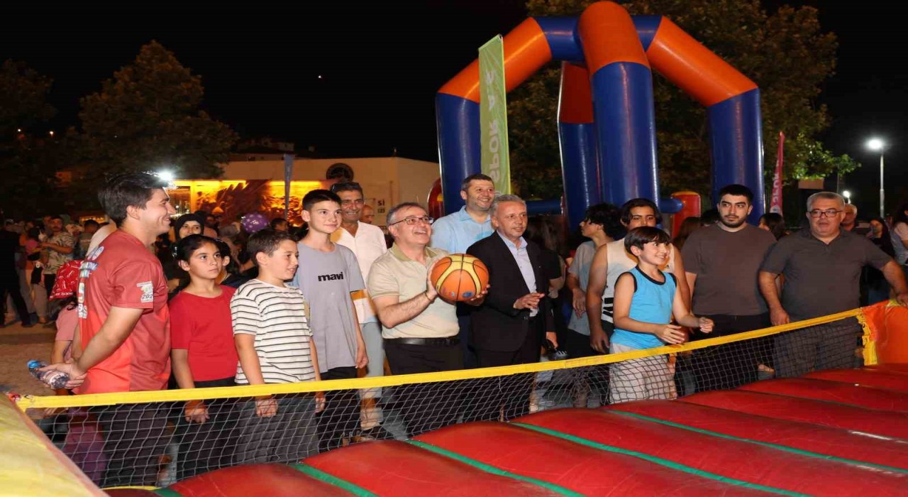 Başkan Özdoğan: Hacılarda çocuklarımıza spor dolu bir yaz yaşatıyoruz