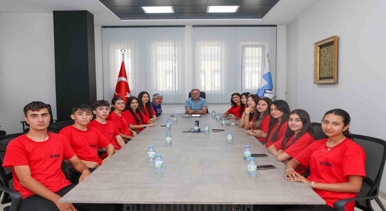 Başkan Özdoğandan HADAK sporcularına tam destek