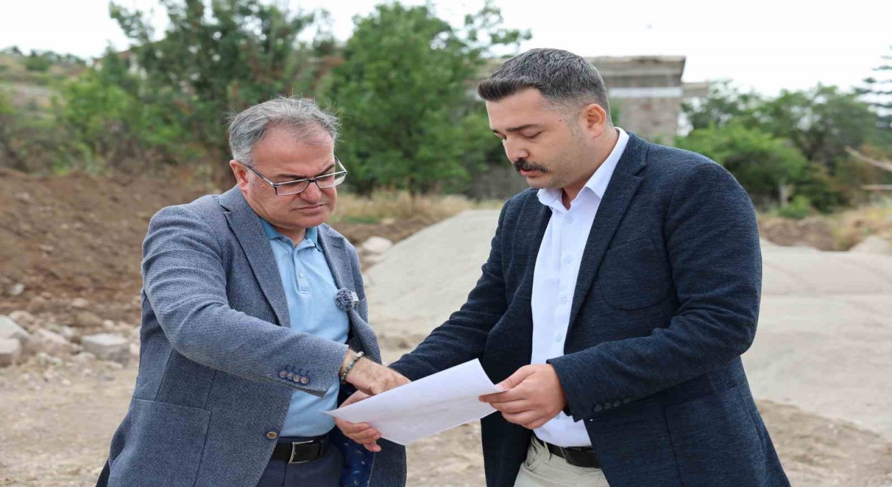 Başkan Özdoğandan Kayseri Caddesinde inceleme