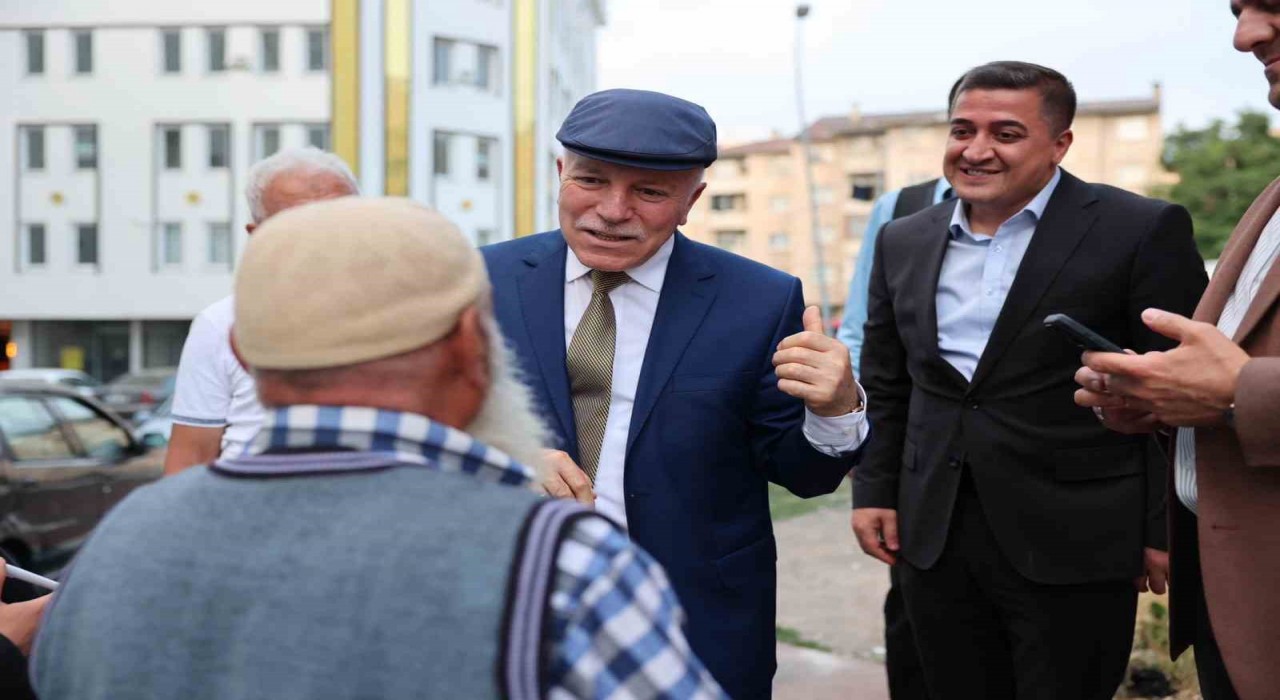 Başkan Sekmenden saha gezisi