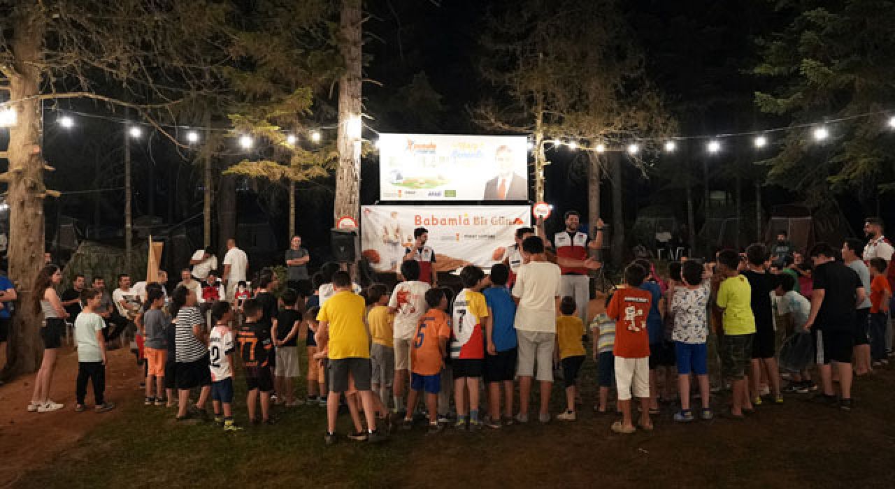 Başkonuş Yaylası’nda Renkli Etkinlik: “Babamla Bir Gün”