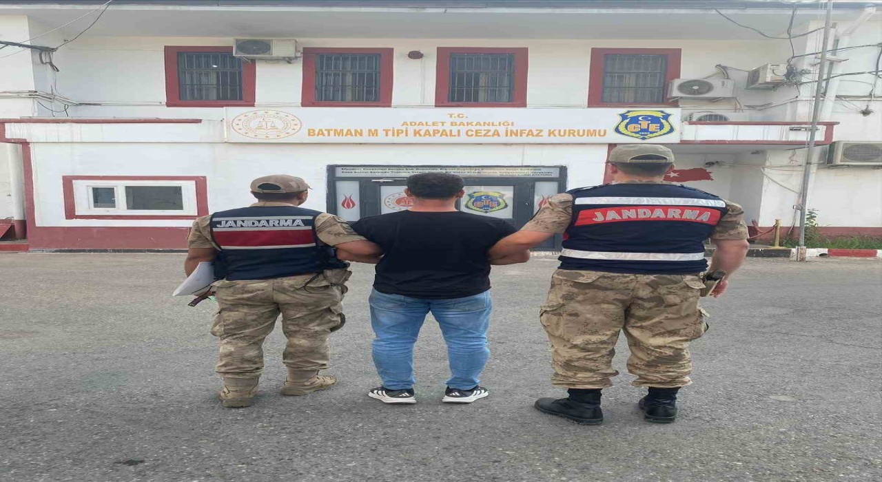 Batmanda 16 yıl kesinleşmiş hapis cezası bulunan zanlı yakalandı