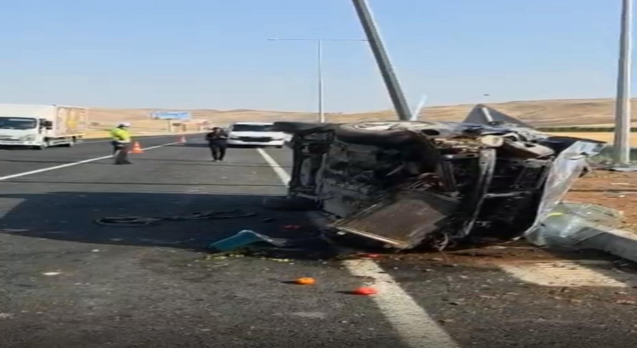 Batmanda düğün dönüşü kaza: 2 ölü, 4 yaralı