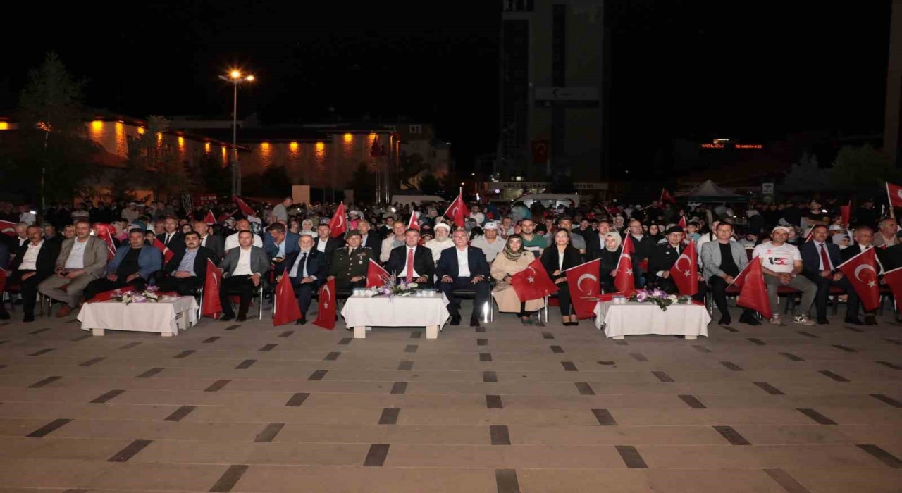 Bayburtta 15 Temmuz Demokrasi ve Milli Birlik Günü etkinlikleri düzenlendi