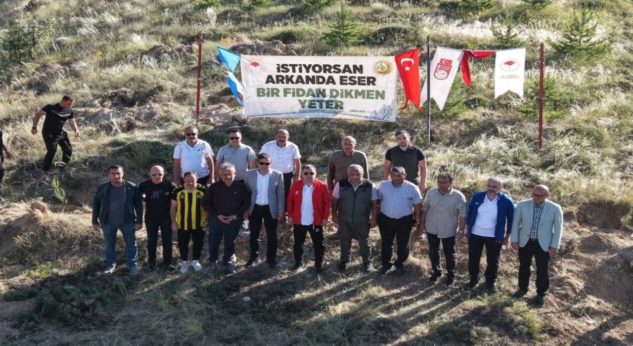 Bayburtta 250 fidan toprakla buluşturuldu