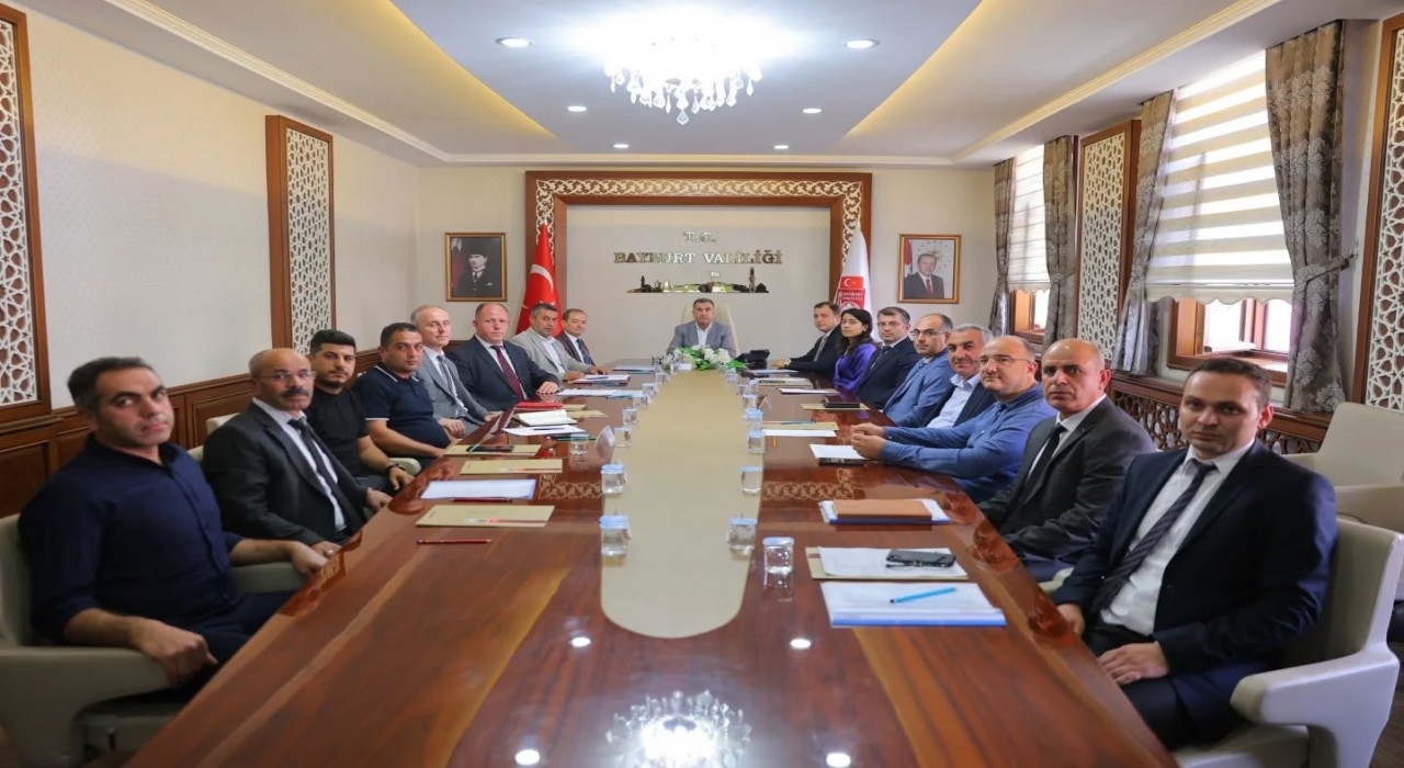 Bayburtta KÖYDES Temmuz ayı değerlendirme toplantısı yapıldı