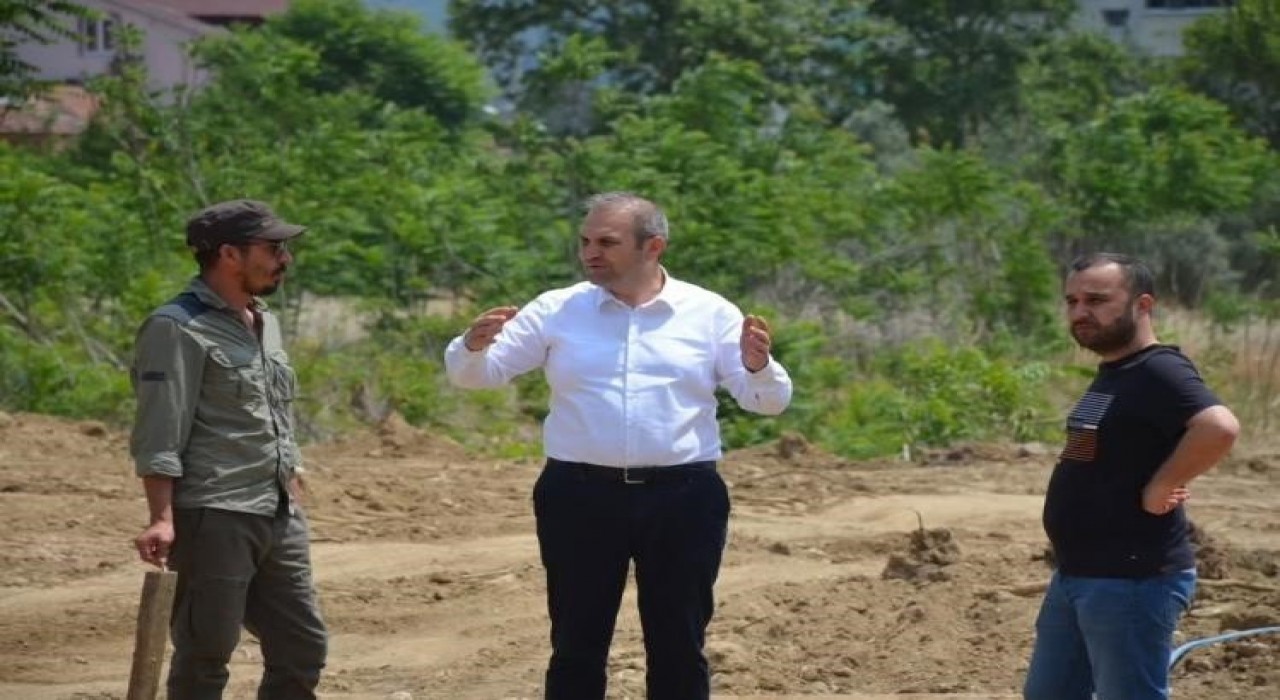 Bayırköyde yeni imar alanında çalışmalar başladı