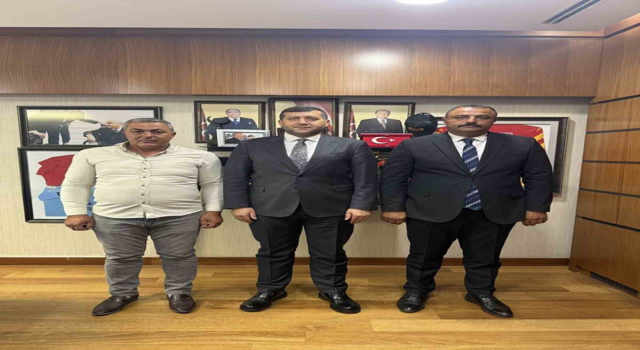 Belediye başkanı ve muhtardan MHPli Ersoya istişare ziyareti