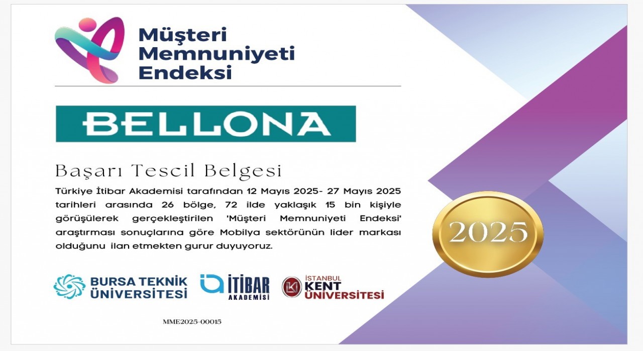 Bellona müşteri memnuniyetinde güvenin adresi oldu