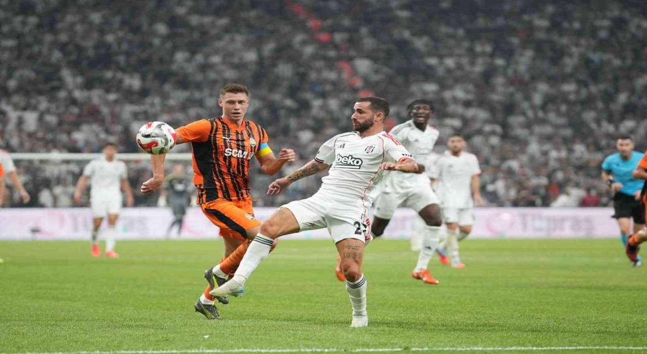 Beşiktaş, Shakhtar Donetsk karşısında tur peşinde
