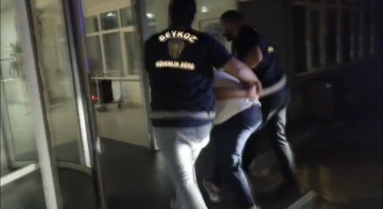 Beykozdaki yangını çıkardığı iddia edilen kişi yakalandı: Eğlenmek için fişek attım dedi