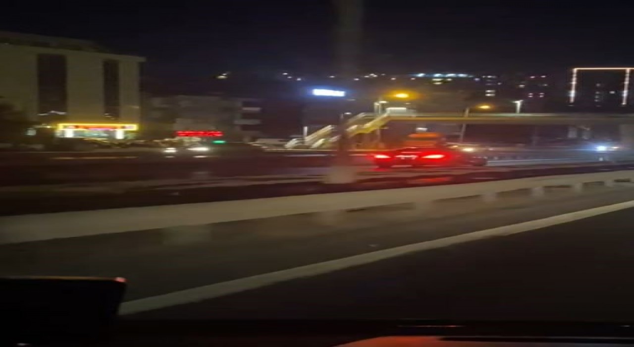 Beylikdüzünde ters yöne giren sürücü trafiği tehlikeye attı