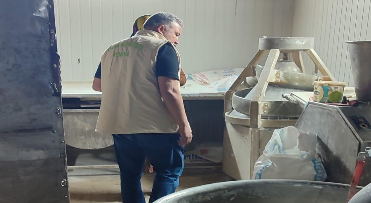 Beyşehirde gıda kontrol ekipleri denetimde
