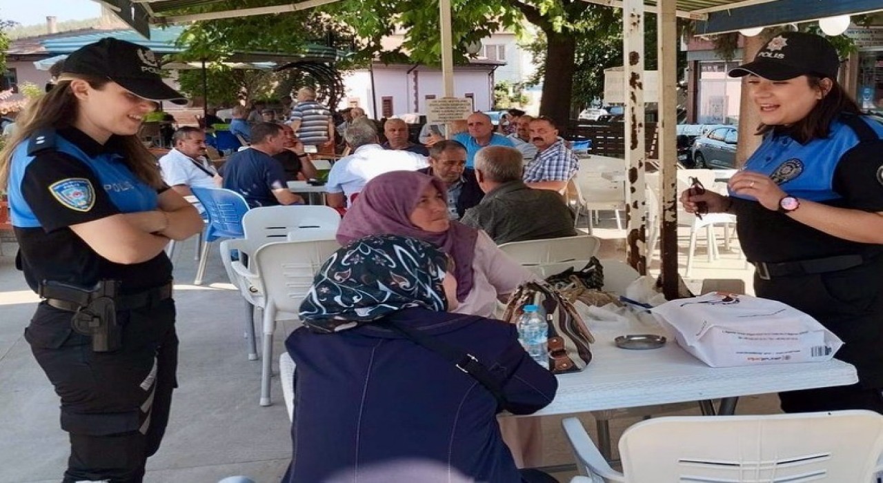 Bilecik polisinden vatandaşı bilgilendirme çalışmaları