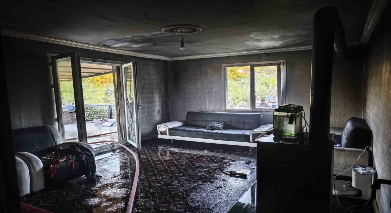 Bilecikte ev yangını korkuttu